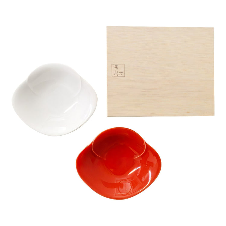 miyama | tamatubaki紅白雙碗禮盒組