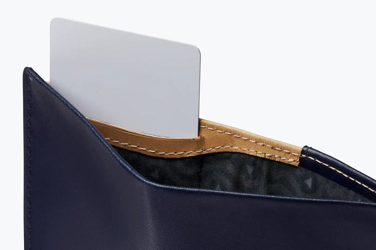 Bellroy |Note Sleeve Wallet 直式真皮皮夾 (RFID) NAVY 海軍藍