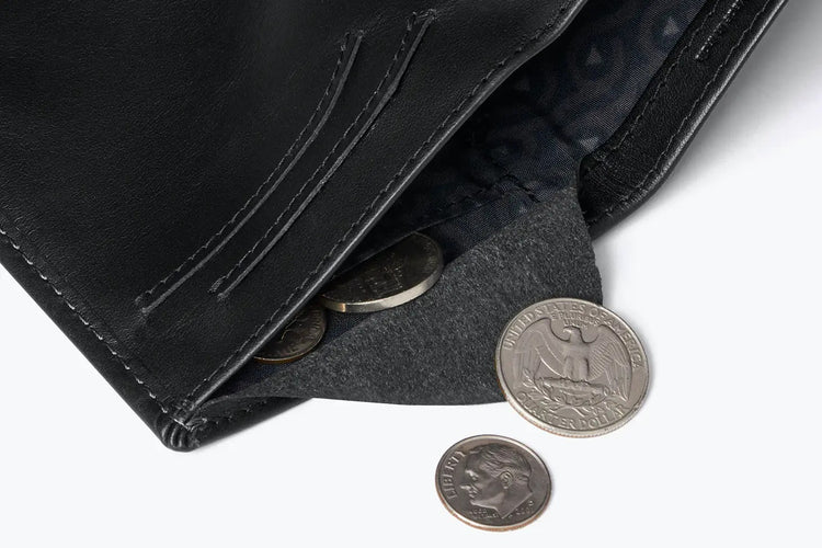 Bellroy |Note Sleeve Wallet 直式真皮皮夾 (RFID) Black 黑色