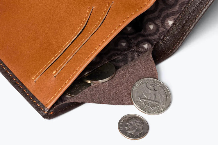 Bellroy |Note Sleeve Wallet 直式真皮皮夾 (RFID) JAVA 深棕色