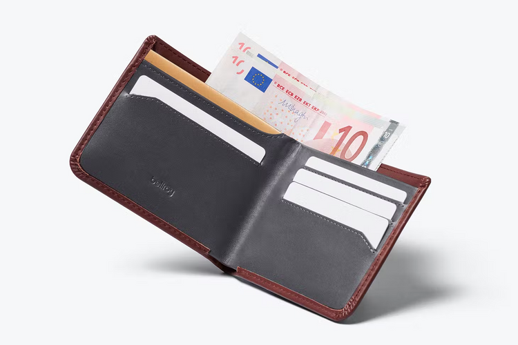 Bellroy | Hide & Seek wallet LO 橫式真皮皮夾(RFID) Red Earth 磚紅色