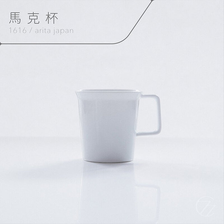 1616/Arita Japan ｜ Mug Cup Handle White 馬克杯