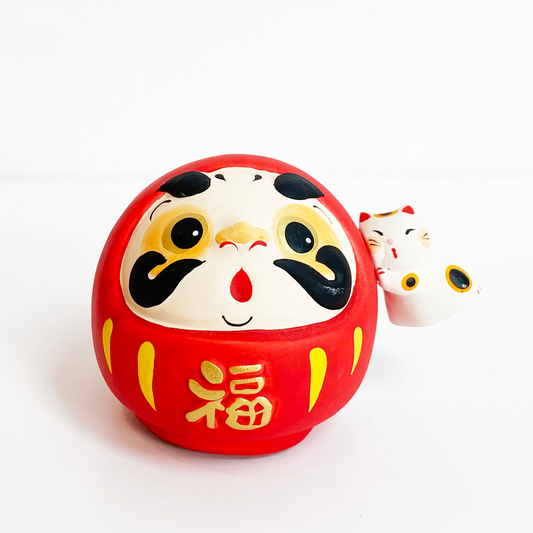 福神陶土存錢筒