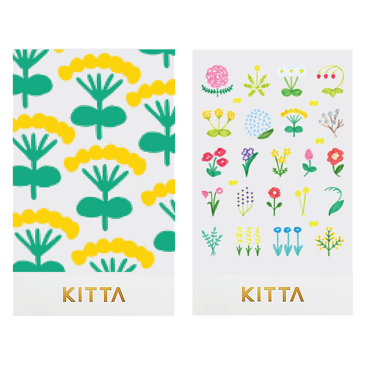 KITTA | Seal 花草集和風貼紙