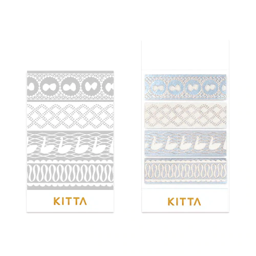 KITTA | limited 蕾絲和風貼紙