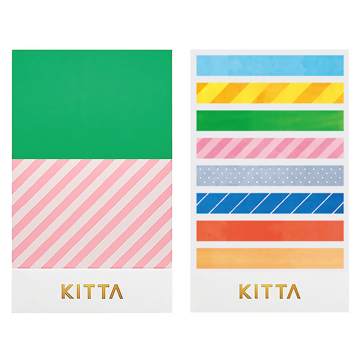 KITTA | slim 亮色系和風貼紙