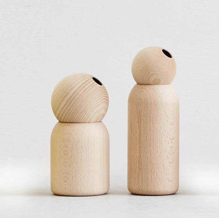 柒木設計 | 小木偶花器1.0