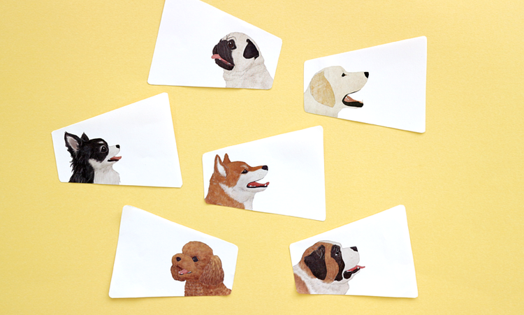 paperable | Animal Voice Sticky Memos 狗系列