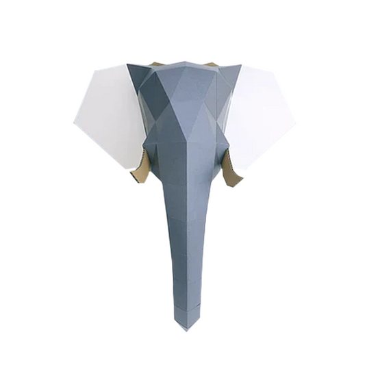 bog craft | 立體紙藝大象 Wall