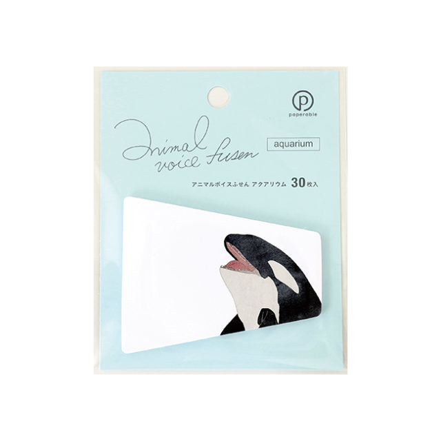paperable | Animal Voice Sticky Memos 海洋動物系列