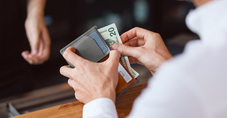 Bellroy |Note Sleeve Wallet 直式真皮皮夾 (RFID) NAVY 海軍藍