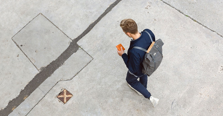 Bellroy |Note Sleeve Wallet 直式真皮皮夾 (RFID) NAVY 海軍藍